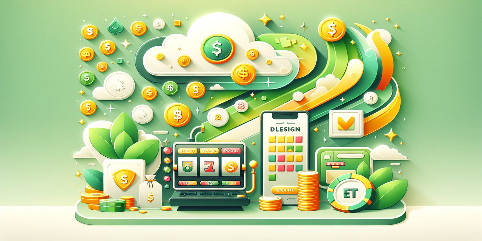 Illustration of massive wins with slot games with strategies for players in Pakistan on pk68.cloud