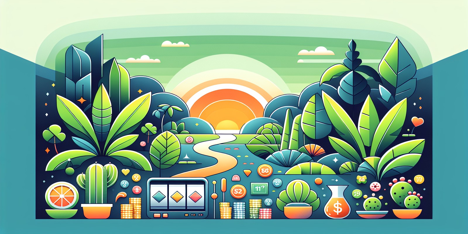 Illustrated guide on winning strategies for online casinos, featuring pk68.cloud branding